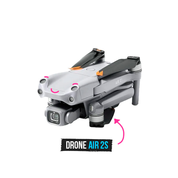 Alquiler de drone DJI Air 2s